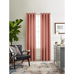 Sunbrella Marx Light Filtering Grommet Single Curtain Panel, 50 X 96 In Adobe