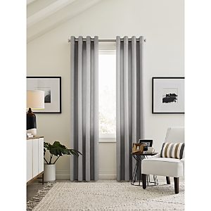 Sunbrella Marx Light Filtering Grommet Single Curtain Panel, 50 X 96 In Silver