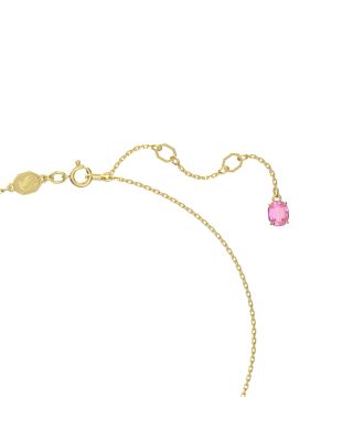 Idyllia Flower Crystal Pendant Necklace, 15-17"