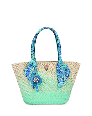 KURT GEIGER MW RAFFIA BASKET TOTE