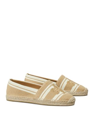 Tory Burch - Women's Double T Jacquard Espadrille Flats