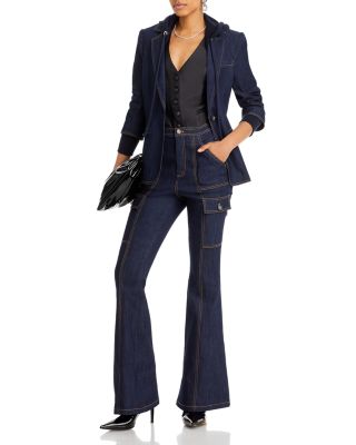 Cinq à Sept Denim Hooded Khloe Jacket Maurice Pants Bloomingdale's