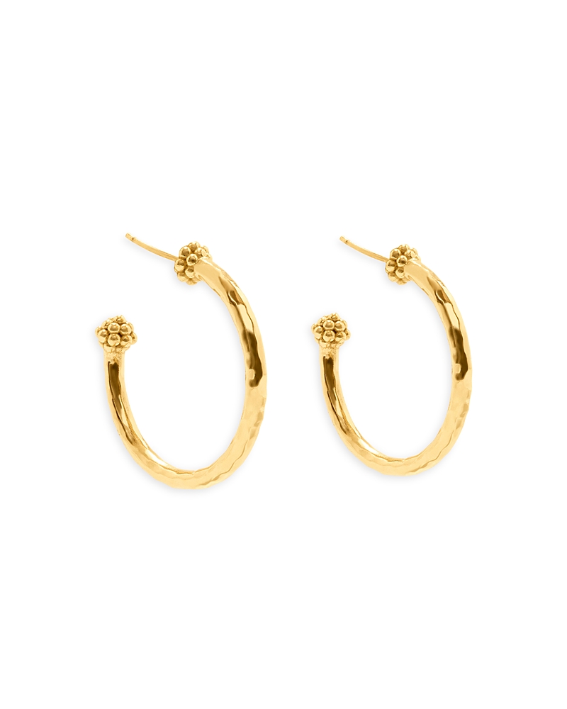 Capucine De Wulf Berry Medium Hoop Earrings In Gold