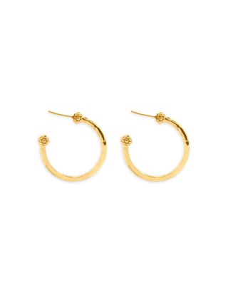 Berry Medium Hoop Earrings 