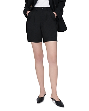 Anine Bing Carrie Short In Black In Black