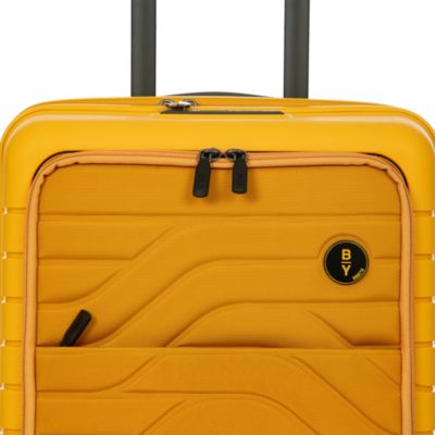 By Ulisse 21" Expandable Carry On Spinner Suitcase with Pocket