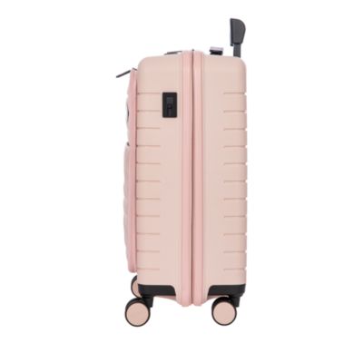 By Ulisse 21&amp;quot; Expandable Carry On Spinner Suitcase with Pocket