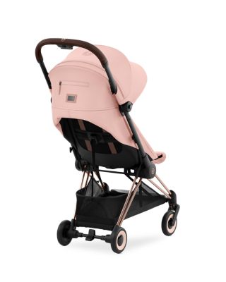 COYA Compact Lightweight Travel Ready Stroller in Rose Gold 