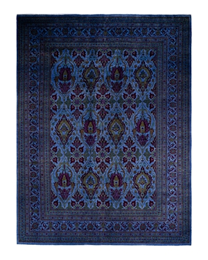 Bloomingdale's Fine Vibrance M1591 Area Rug, 10'1" X 13'6" In Blue