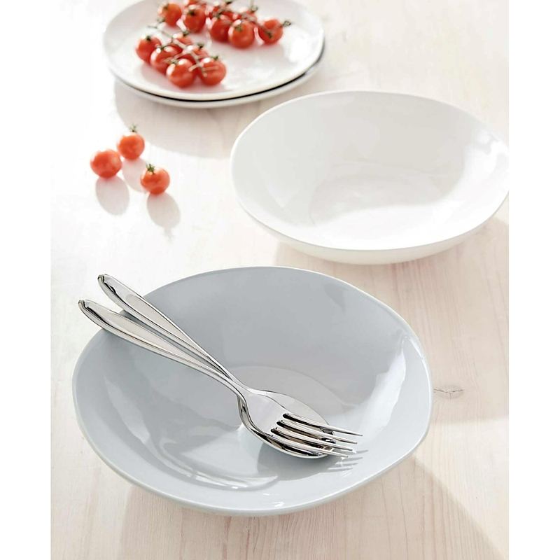 Portmeirion Sophie Conran Arbor Pasta Bowls, Set Of 4 In White