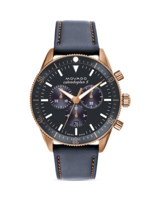 Movado - Calendoplan S Bronze Ion Plated Stainless Steel Chronograph, 42mm