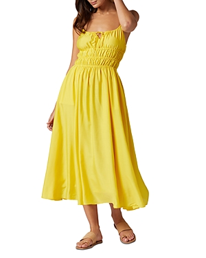 Joie Elena Dress In Empire Yellow