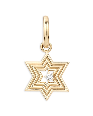 Adina Reyter 14k Yellow Gold Diamond Star Of David Pendant