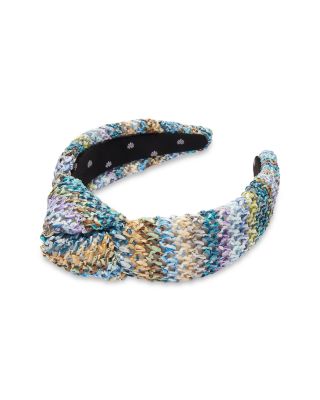 Lele Sadoughi Raffia Knotted Headband | Bloomingdale's