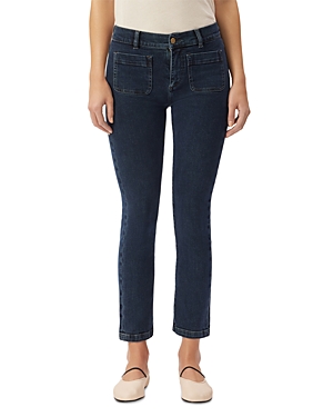 DL1961 Mara Mid Rise Straight Instasculpt Jeans in Seacliff