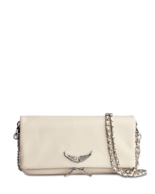Rock Swing Your Wings Leather Clutch Bag 