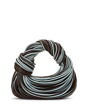 Bottega Veneta Jodie Mini Tubular Top-handle Bag In Teal Fondant Multi