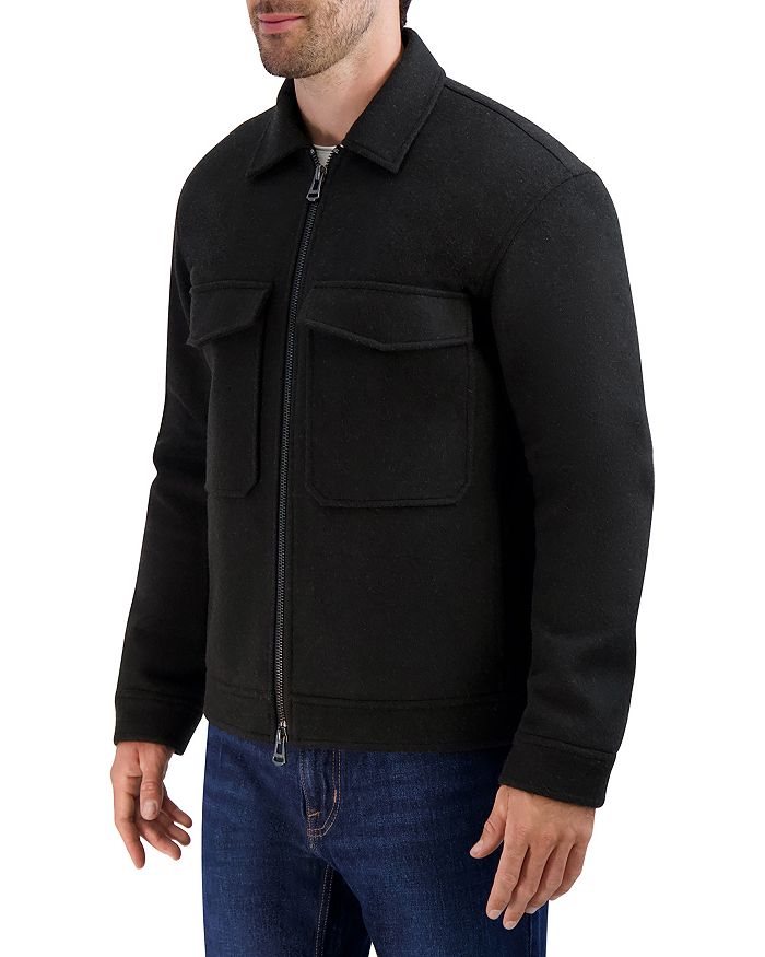 Cole haan stretch wool top best sale coat