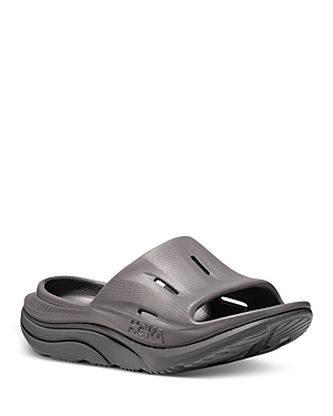 Hoka Women's Ora Recovery 3 Slide Sandals In Grey