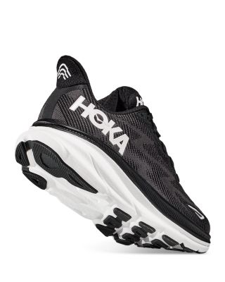 Women's Clifton 9 Running Sneakers in Black
