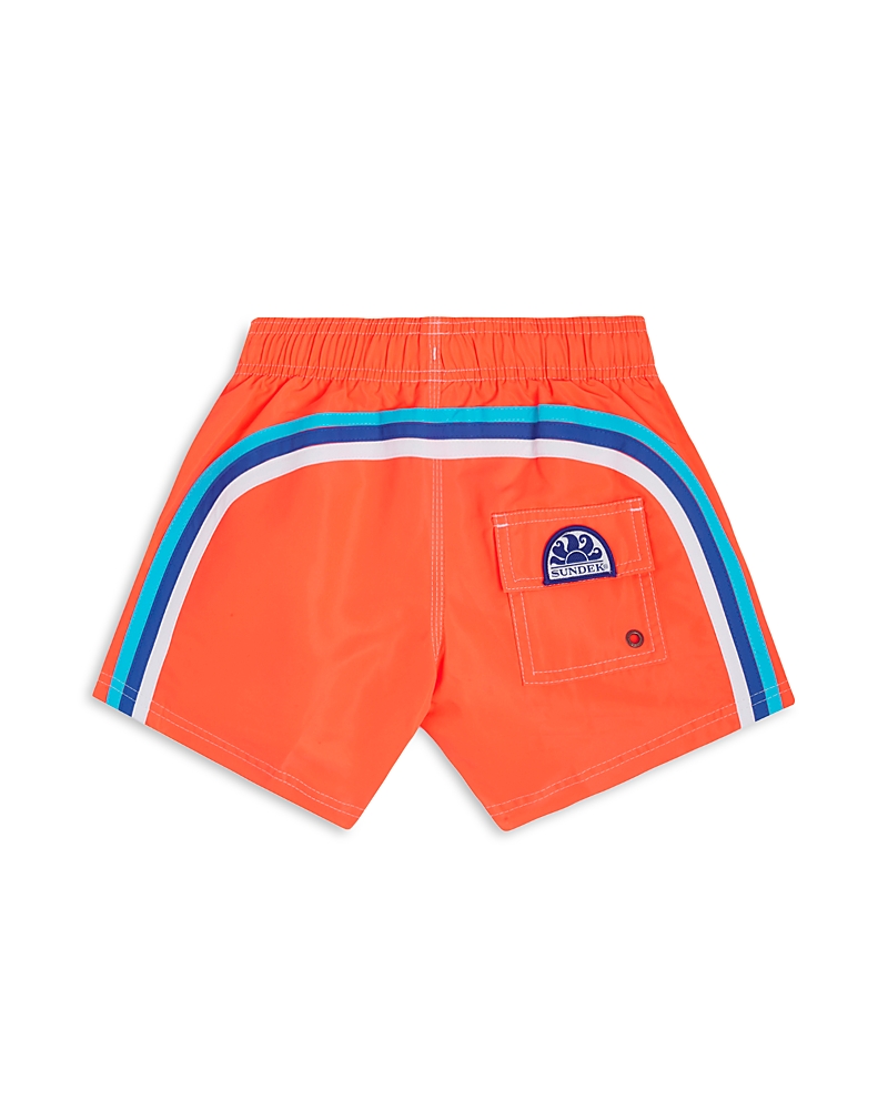 Sundek Boys' Elastic Waist Swim Trunks - Little Kid, Big Kid In Fluo Orange