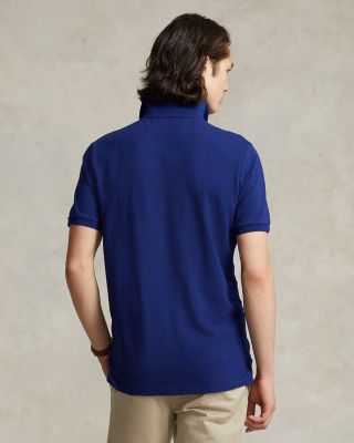 Custom Slim Fit Mesh Polo Shirt