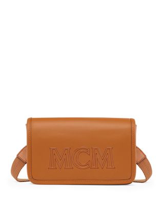 MCM Aren Leather Lanyard FFF Crossbody Bag Bloomingdale s