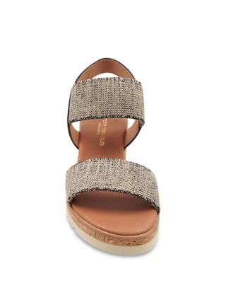 Women's Neveah Mid Heel Espadrille Wedge Sandals