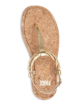 Women's Dawn T Strap Slingback Thong Sandals