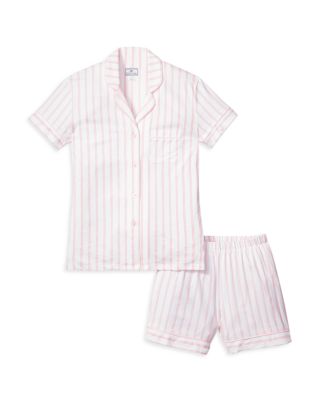 Striped Pima Short Pajama Set