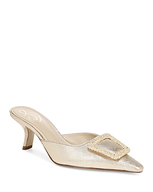 Sam Edelman Brit Pump In Gold Leaf