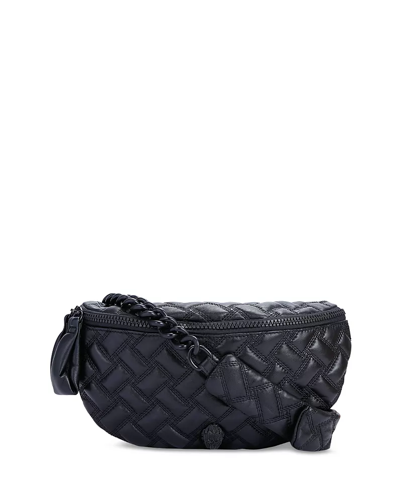 Kurt Geiger London Kensington Drench Small Leather Belt Bag