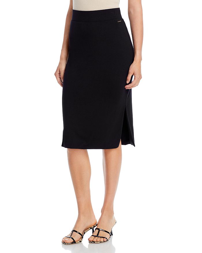 T Tahari Side Slit Skirt | Bloomingdale's