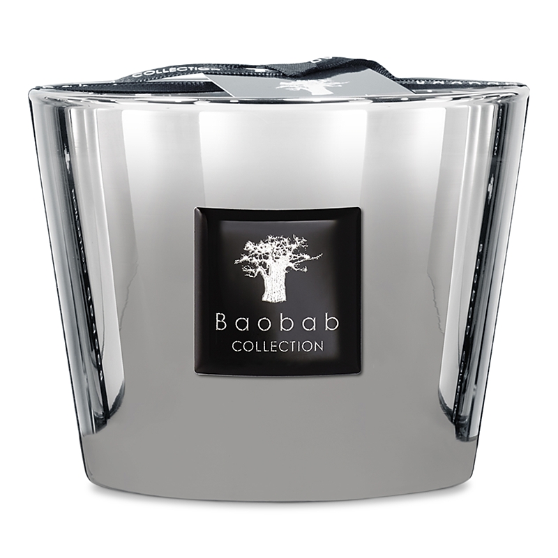 Baobab Collection Les Exclusives Platinum Candle In Silver