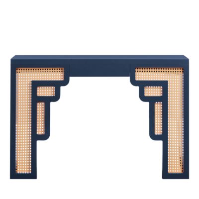 Suzie & Rattan Console Table