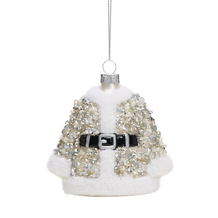 Bloomingdale's Silver Santa Coat Ornament 100 Exclusive Bloomingdale's