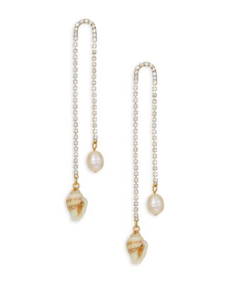 Ettika Cultured Freshwater Pearl, Shell, & Crystal Vacation Chain Drop ...
