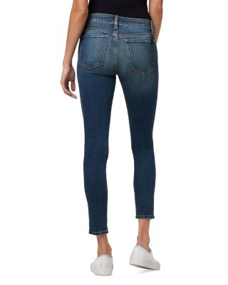 The Icon Mid Rise Ankle Skinny Maternity Jeans in Stephaney