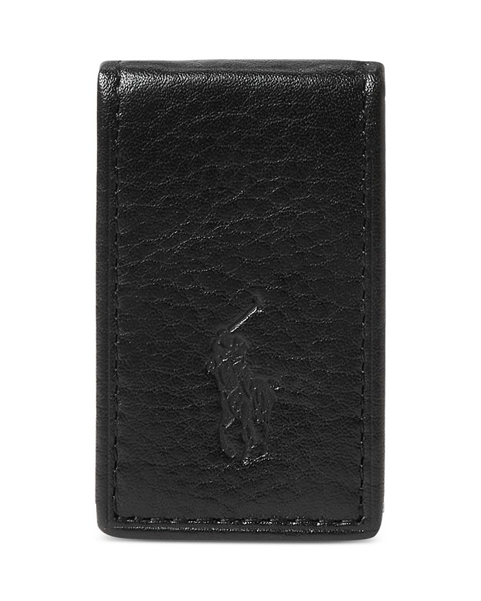 Polo Ralph Lauren Pebbled Leather Money Clip Bloomingdale's