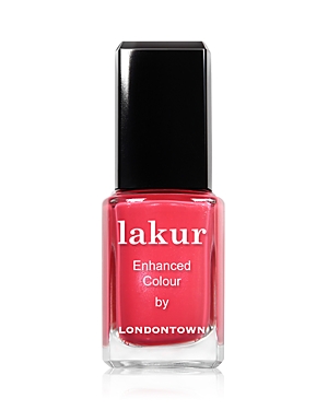 Londontown Lakur Enhanced Color Nail Polish In Weekend Cheers (orange-pink)