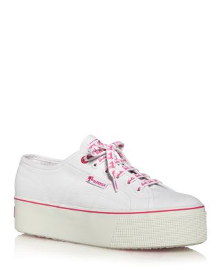 Superga Women s 2790 Barbie Classic Platform Lace Up Low Top Sneakers Bloomingdale s