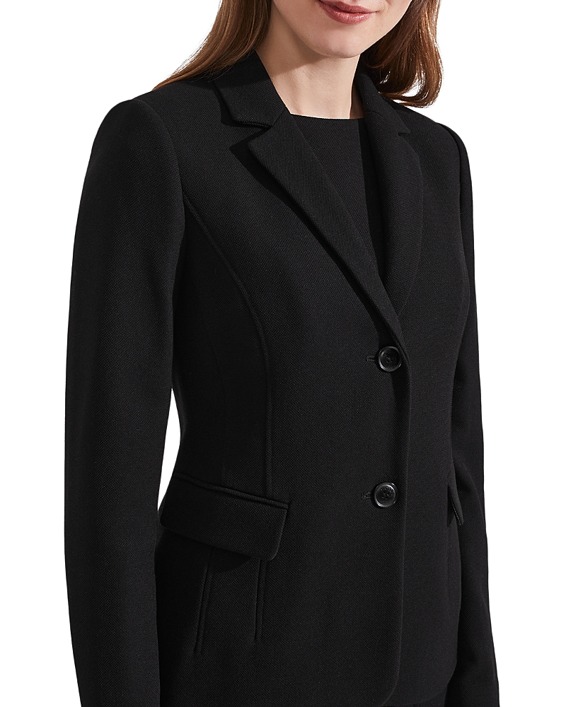 Hobbs London Charley Single Breasted Blazer In Black
