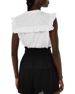 Ruffle Trim Tank Top