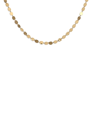 Moon & Meadow Bloomingdale's 14k Gold Oval Mirror Necklace, 18