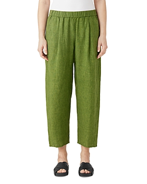 Shop Eileen Fisher Cropped Lantern Pants In Field