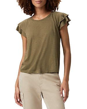 PAIGE LINNEA RUFFLE SLEEVE TEE