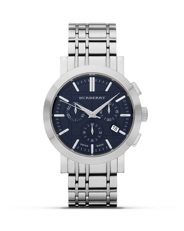 Burberry chronograph hot sale bracelet watch