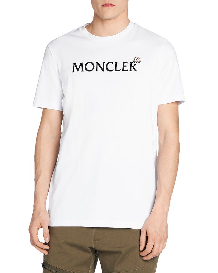 Moncler Short Sleeve Logo Tee | Bloomingdale's