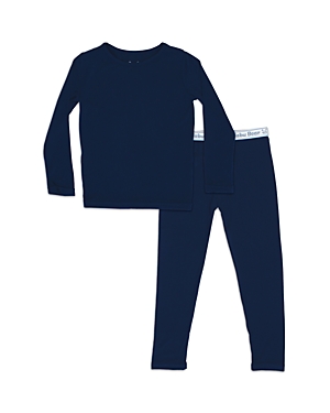 Bellabu Bear Unisex Long Sleeve Pajama Set - Baby, Little Kid In Blue