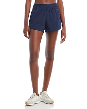 Sweaty Betty On Your Marks Running Shorts In Navy Blue